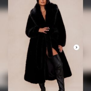 Fashion Nova Black Coat